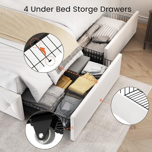 LARMACE King Size Bed Frame - Image 6
