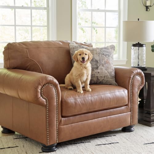 Signature Design by Ashley Carianna Oversized Leather Accent Chair - Image 2