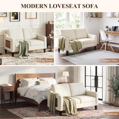 MALOL 51" Loveseat Sofa, Small Couch - Image 7