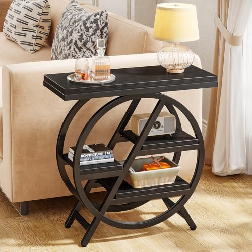 Tribesigns End Table for Living Room, 3-Tier Narrow Side Table - Image 5
