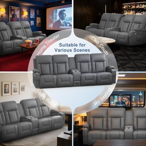 Recliner Sofa, Home Theater Seating - Image 6