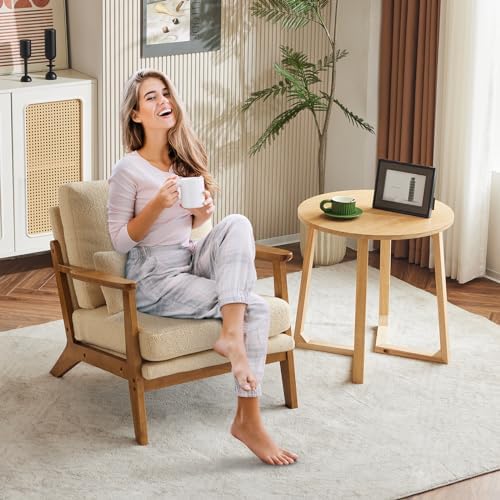 Karl home Mid-Century Lounge Accent Chair - Image 4