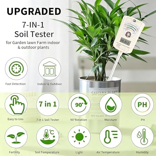Soil Test Kit, 6 in 1 Soil Tester - Image 7