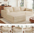 106" Modular Sectional Sofa by Unknown