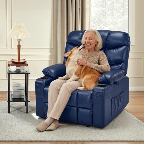 MCombo Power Lift Recliner Elderly, Leather R7289 - Image 5