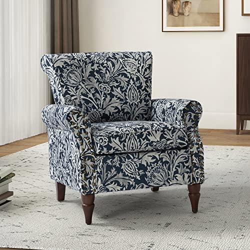 HULALA HOME Traditional Floral Accent Chair by HULALAHOME
