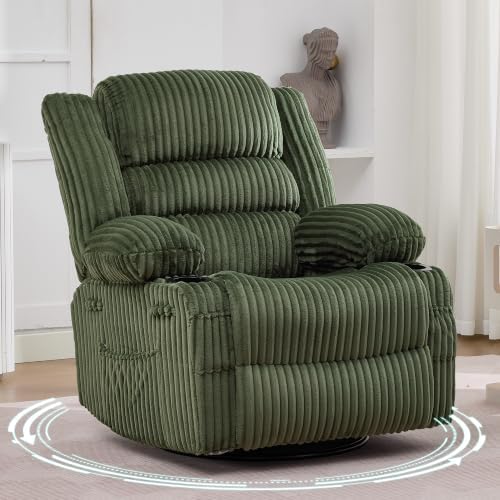 GarveeHome 360° Swivel Rocker Recliner Chair Rocking Recliner - Image 2
