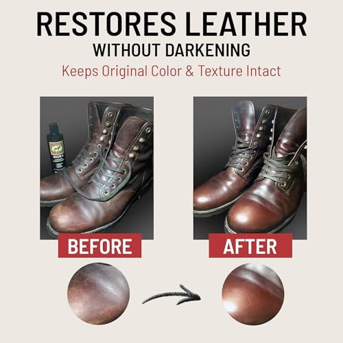 Bick 4 Leather Conditioner & Cleaner, Won't Darken Boots, Bags 8 oz - Image 5