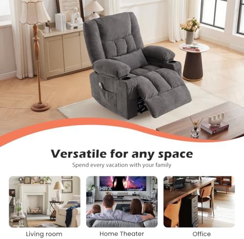 MAHOMICO Recliner Chair with Cup Holders - Image 5