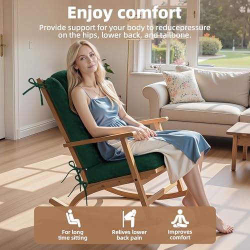 Wingback Rocking Chair Cushion - Image 6