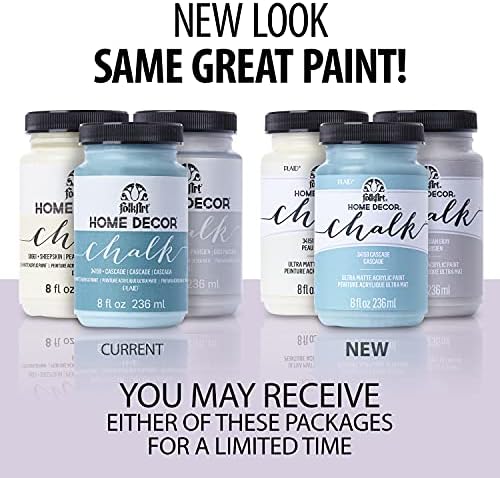 FolkArt Chalk Finish Paint, 8 oz, Sage Shadow - Image 2