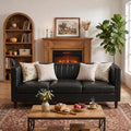 GarveeTech 81" PU Leather Sofa for Living Room, 3-Seater Couch by GarveeTech