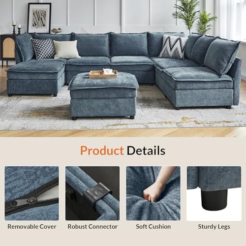 HULALA HOME Modular Sectional Sofa - Image 5