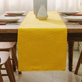 2 Piece Fabric in 1 Dining Table Runner 12 x 72 inches Christmas Living Room by NATUS+WEAVER