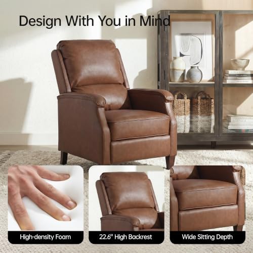 VKNOW Faux Leather Recliner Chair - Image 4