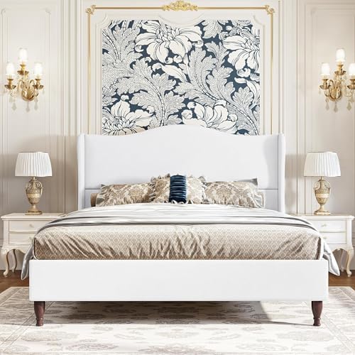 koorlian Queen Size Upholstered Bed Frame by Koorlian