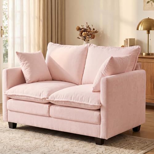 KYJ Loveseat Sofa, Cloud Love Seat Couch 3 Layer Cushion by KYJ