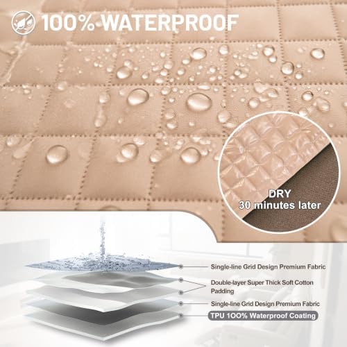 Waterproof Sectional Reclining Couch Covers L Shaped Recliner Sectional Sofa - Image 4