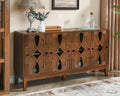 LKTART 60" Mid Century Modern Sideboard Buffet, Credenzas Storage Cabinet by LKTART