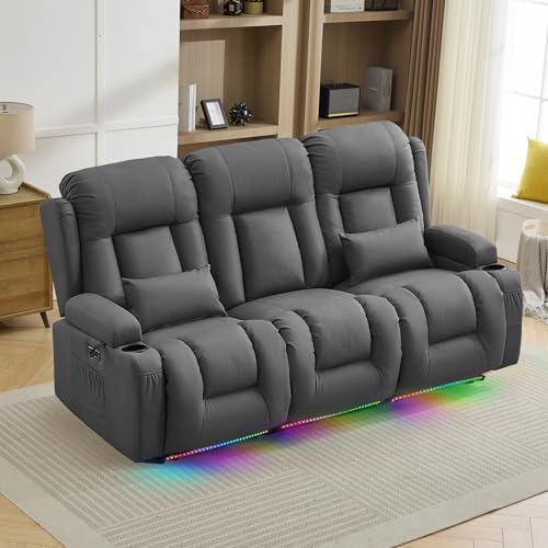 TUNYI Power Loveseat Recliner Sofa - Image 2