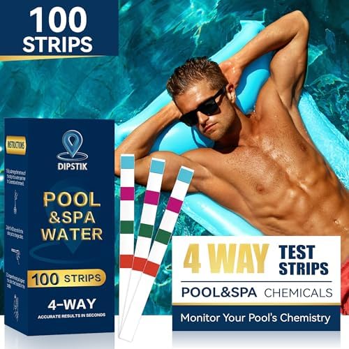 Pool Test Strips, 100 Strips Pool and Hot Tub Test Strips - Image 6