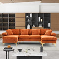 OUYESSIR 114" U-Shaped Modular Sectional Sofa by OUYESSIR
