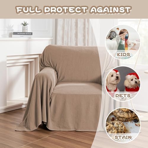 MYSKY HOME Armchair Couch Cover, Sofa Covers Washable Couch Covers - Image 2