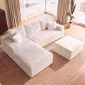 Boneless Couch Modular Sectional Sofa Cloud Couch by Cloud-LikeComfortYouCanFee