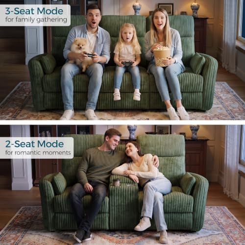 LINSY Modular 3-Seater Recliner Sofa - Image 7