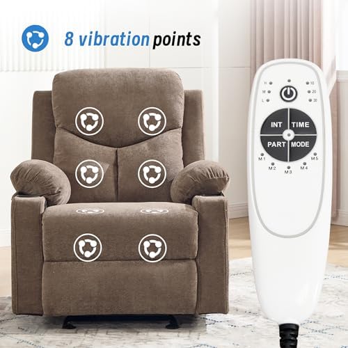 Manual Rocker Recliner Chair for Adults - Image 5