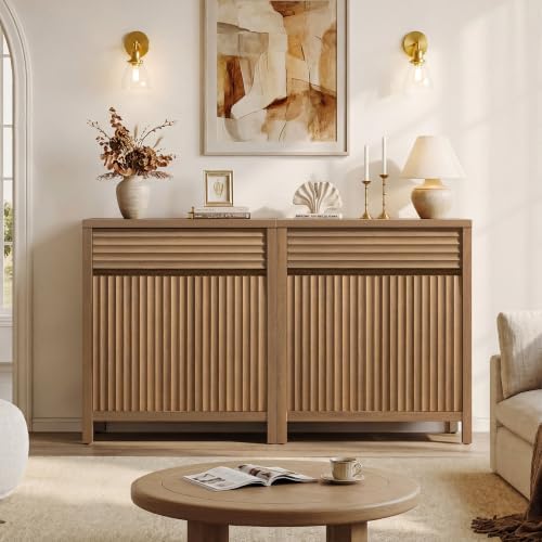 SICOTAS 58" Fluted Buffet Cabinet - Image 3