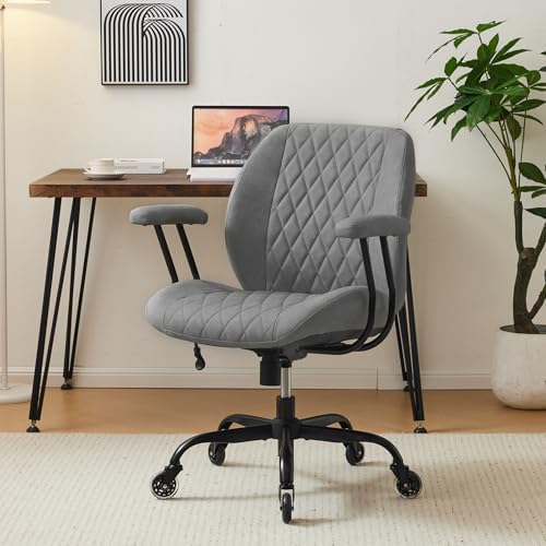 YFO Modern Ergonomic Office Desk Chair, Adjustable Height, by YFO