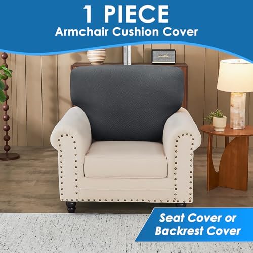 XINEAGE 1 Piece Stretch Couch Cushion Covers Individual Sofa Slipcovers - Image 4