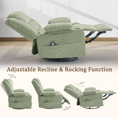 Korser 360° Swivel Rocker Recliner - Image 5