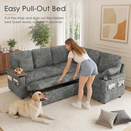 Dreamzie 81'' Modular Sectional Sofa - Image 3