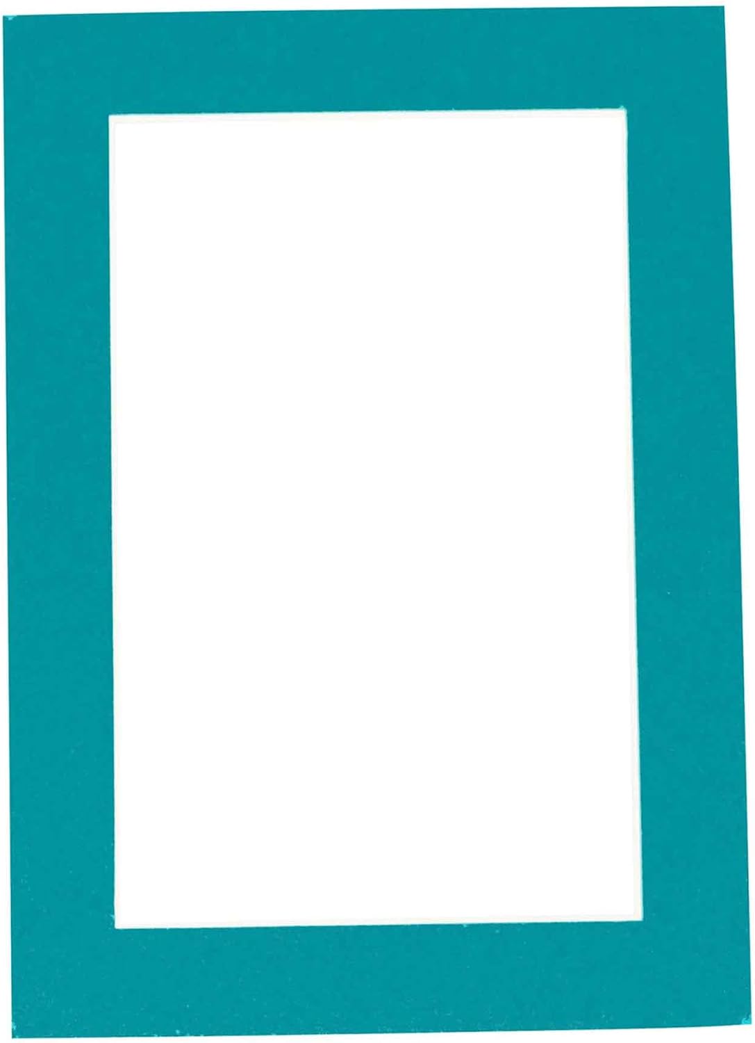 11x14 Mat for 8.5x11 Photo - Precut Teal Blue Picture Matboard for Frames Measuring 11 x 14 Inches - Bevel Cut Matte to Display Art Measuring 8.5 x 11 Inches - Acid Free ONE MAT