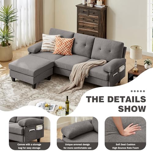 84" L‑Shaped Sectional Sofa - Image 5