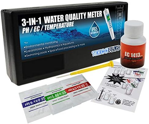 3 in 1 Water Quality Multi-Parameter pH EC Temperature Meter Tester Monitor - Image 6