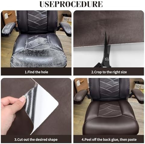 BSZHTECH Self Adhesive Leather Repair Patch Tape - Image 5