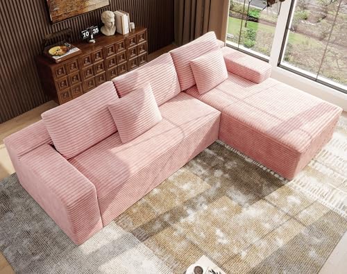 Boneless Couch Modular Sectional Sofa Cloud Couch by Cloud-LikeComfortYouCanFee