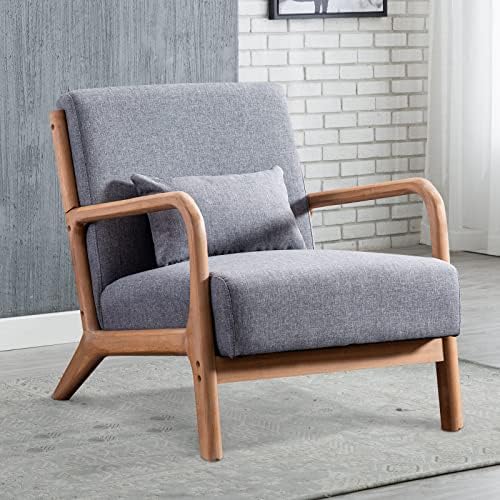 INZOY Mid Century Modern Accent Chair by INZOY