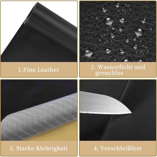Leather Repair Patch for Couch, 24×54 inch Vinyl Repair Kits for Furniture - Image 3