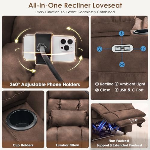 Redlife 3-Seater Power Recliner Sofa - Image 5