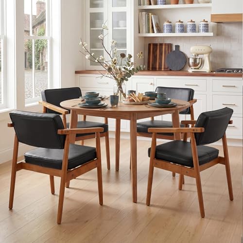 LSSPAID Mid Century Dining Chairs Set of 4, Modern Kitchen Chairs by LSSPAID