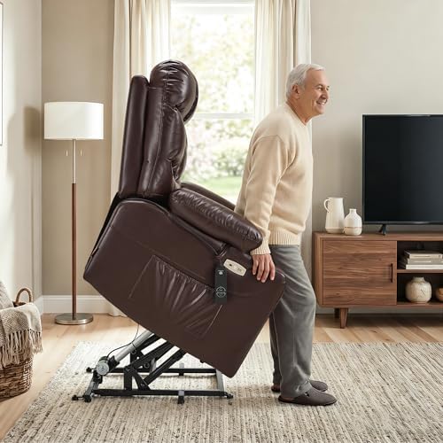 MCombo Power Lift Recliner Chair, Leather R7289 - Image 2