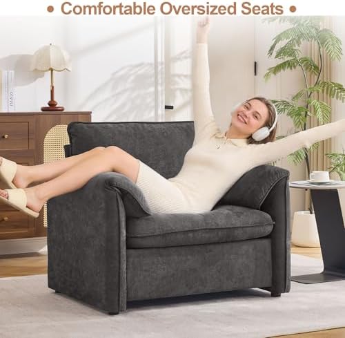 Oversized Accent Chair for Living Room, Large Modern Armchair - Image 5