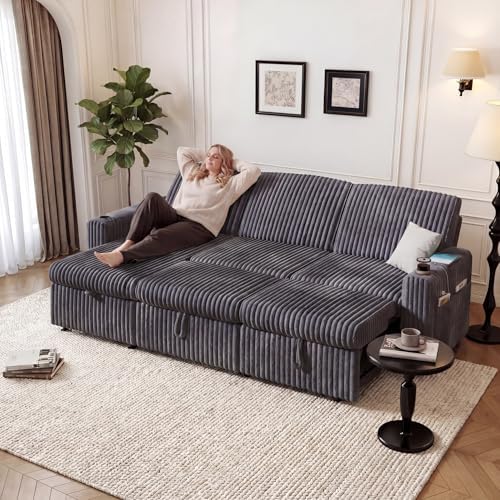 Vipbear 101" Sectional Sleeper Sofa by VipbearLiving