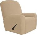 Easy-Going 4 Pieces Oversized Recliner Stretch Sofa Slipcover Sofa Cover by Easy-Going