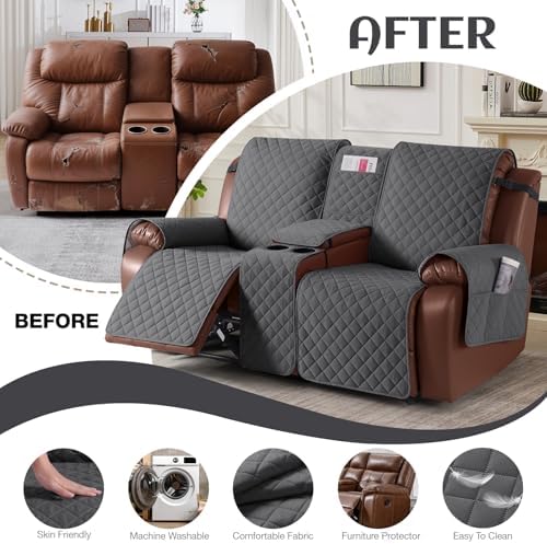 KinCam 100% Waterproof Loveseat Recliner Cover - Image 5