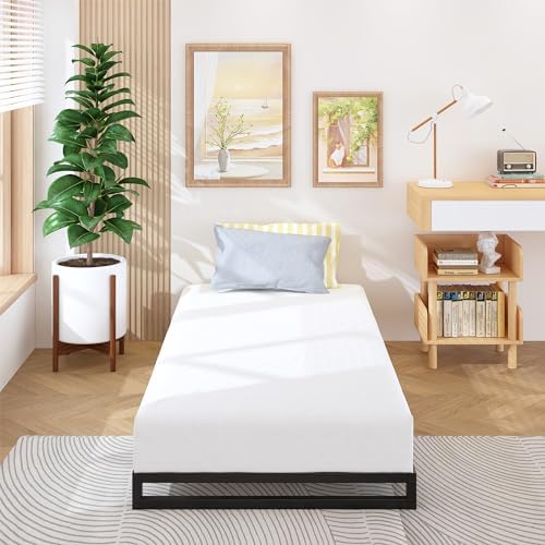 Lutown-Teen 4 Inch Twin Size Bed Frames - Image 6